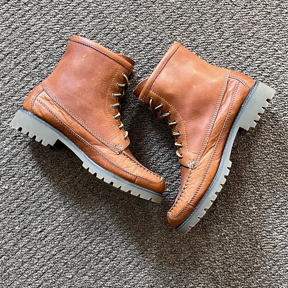 Eastland Charlie water resistant leather boots women's Size 8.5 - Picture 12 of 16